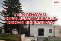 7 Tips Renovasi Depan Rumah Minimalis dengan Rincian Biaya Tips Merenovasi Rumah Dengan Biaya Rendah