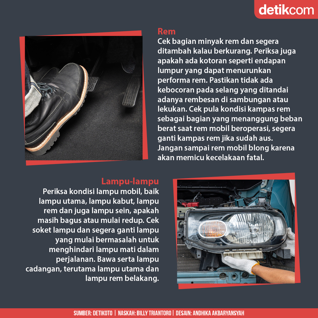 Apa Yang Harus Diperiksa Sebelum Perjalanan Jauh