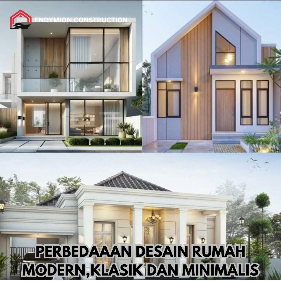 Perbedaan Rumah Minimalis Dan Rumah Klasik Dalam Desain